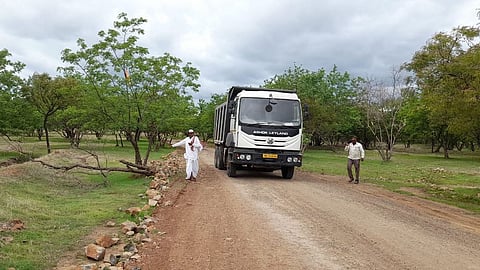 crime news Chinkara deer extinct due to illegal transport of stones from forest indapur