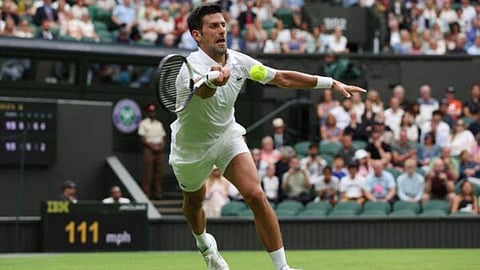 wimbledon 2022 tennis novak djokovic second round kwon soon match highlight