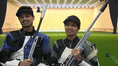 Swapnil Kusale Ashi Chouksey Won gold medal in ISSF World Cup Baku Azerbaijan