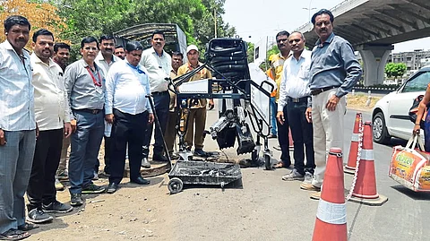 Robot Demonstration & nmc workers