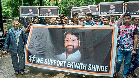 maharashtra politics politician support eknath shinde political maneuver thane