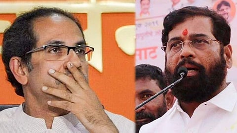 CM Eknath Shinde and uddhav thackeray