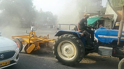 Road construction