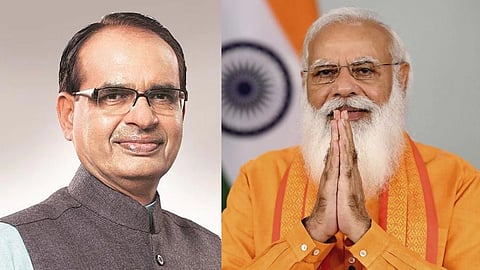 Narendra Modi Shivraj Singh Chouhan