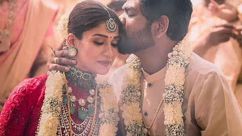 Actress Nayantara Shared her first wedding photo on social media