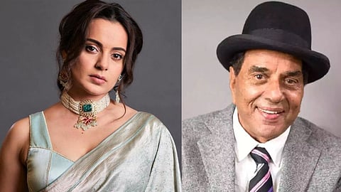 Kangana Ranaut And Dharmendra News