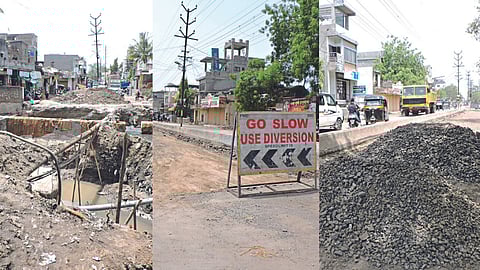 Incomplete Road Construction