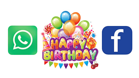 birthday Celebrations on whatsapp & facebook