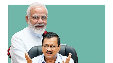 narendra modi and arvind kejariwal