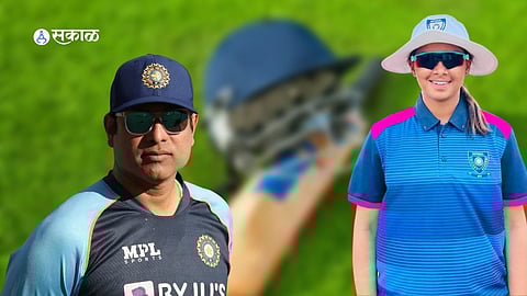 Selection of Ishwari Savkar for BCCI camp fram Nashik under Laxman guidance