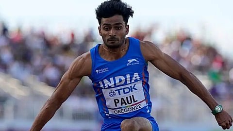 World Athletics Championships Triple Jump Eldhose Paul Create History Became First Indian To Qualify Finals