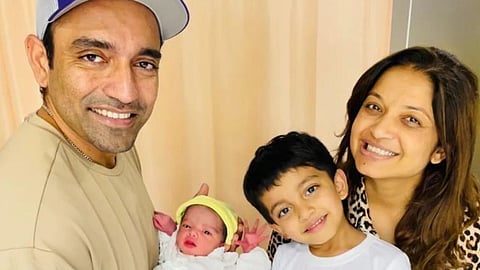 Robin Uthappa blessed with a baby girl