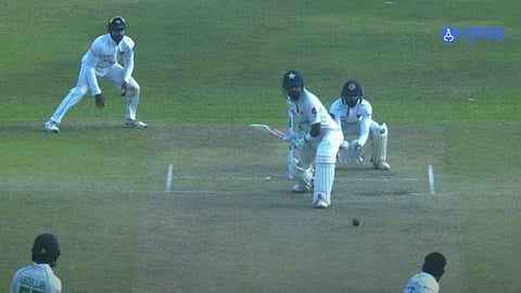 babar azam bowled video prabath jayasuriya