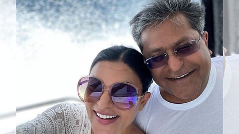 Lalit Modi And sushmita sen