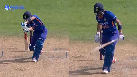 reece topley gets wicket virat kohli