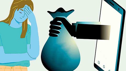 Online loans are a headache