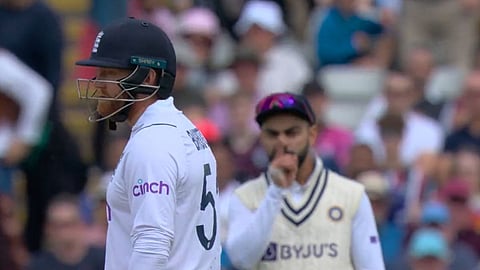 virat kohli fight with jonny bairstow