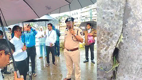 nmc commissioner , Nashik police commissioner & district collector visit to ram setu latest marathi news