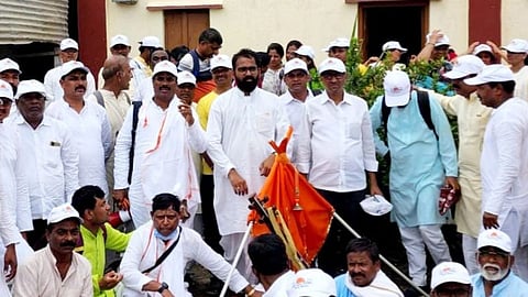 President of Warkari Sampraday Yuva Manch Maharashtra Akshay Maharaj Bhosale