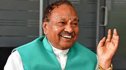 BJP leader KS Eshwarappa
