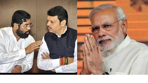 Narendra Modi Eknath Shinde Devendra Fadnavis