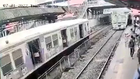 kandivali railway station video