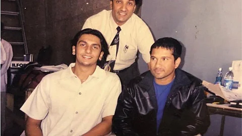 Sachin Tendulkar Share Ranveer Singh Old Photo Give Birthday Wishes