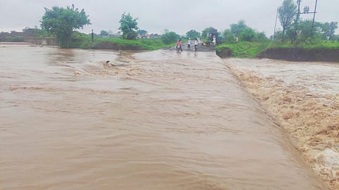 Excessive rainfall in nineteen circles in Hingoli district