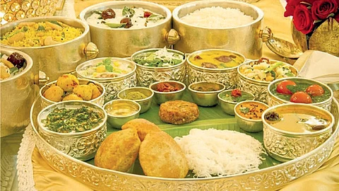 Marriage food dishes