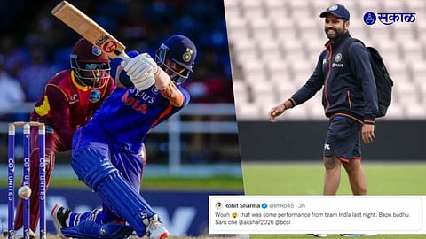 Rohit Sharma and Axar Patel