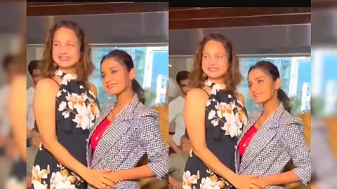 timepass 3 hruta durgule and her mother in law mugdha shah husband prateek shah came in premier show