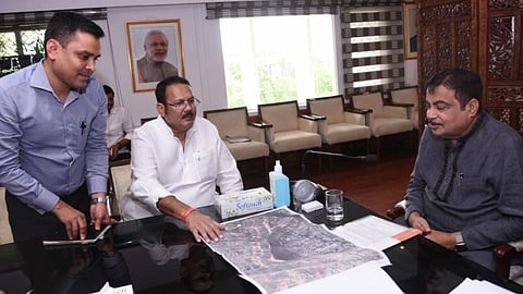 Nitin Gadkari Udayanraje Bhosale