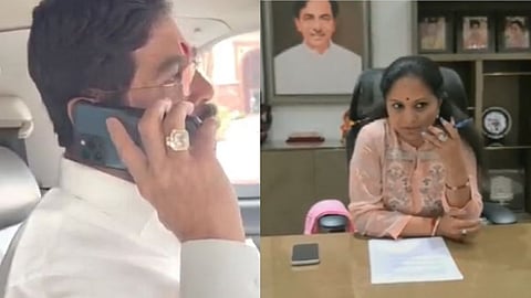 Eknath Shinde and K kavitha