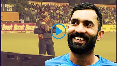 DK Chanting By Fans During TPL In Front Of Murali Vijay Video Gone Viral