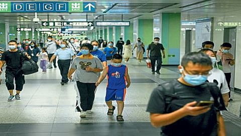 China development stalled decline in economic rate Chinese government