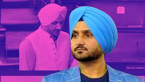 Harbhajan Sigh Take Oath As Rajya Sabha Member In Monsoon session of Parliament