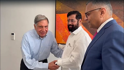 Ratan Tata Eknath Shinde