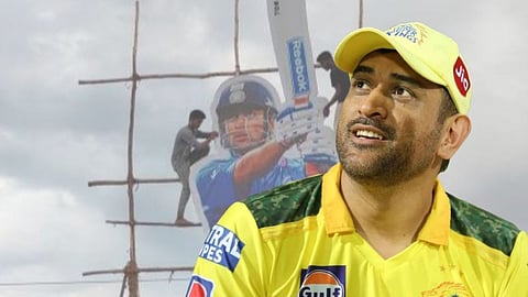 MS Dhoni Birthday MS Dhoni Birthday Special Gift 41 Feet Cutout