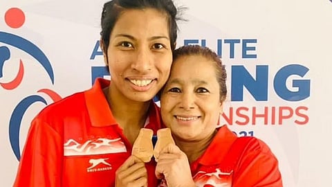 Lovlina Borgohain personal coach Sandhya Gurung accreditation for the Commonwealth Games