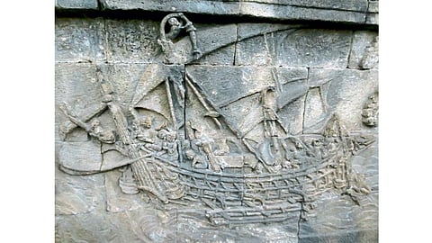 indonesia borobudur stupa