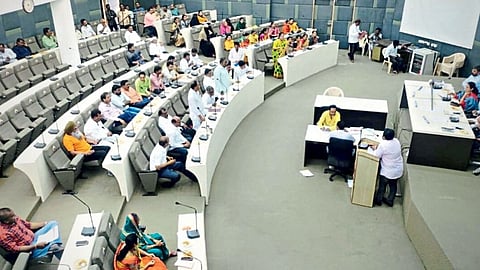 Nanded Waghala Municipal Corporation meeting