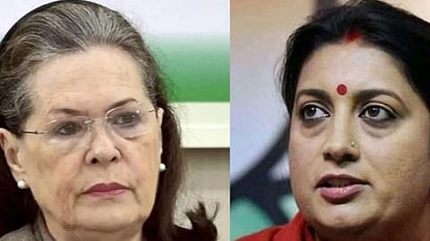Sonia Gandhi Smriti Irani Marathi News