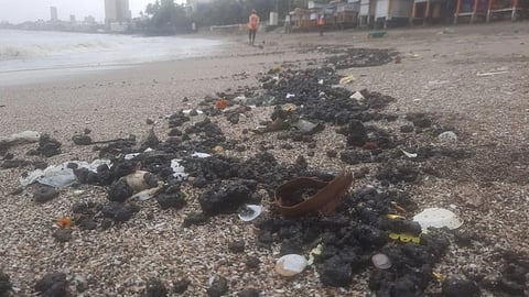 Juhu beach in Mumbai