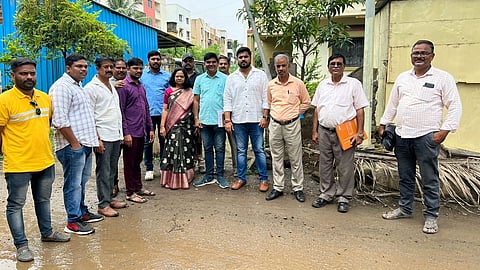 Mukhyamantri Gram Sadak Yojana Khadakwasla-Kirkatwadi Shiv road work news pune