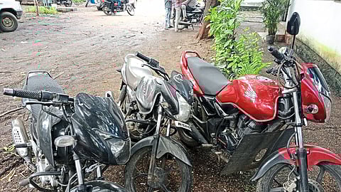 used in Crime bike seized by police.