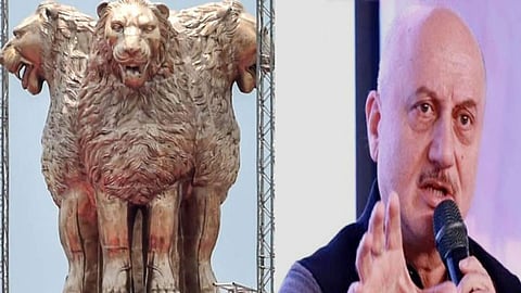 Anupam Kher’s reaction came on Ashoka Pillar issue