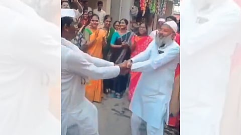 Viral images conveying the message of unity on social media.