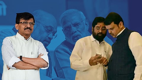 shivsena saamana attacks again on eknath shinde devendra fadnavis