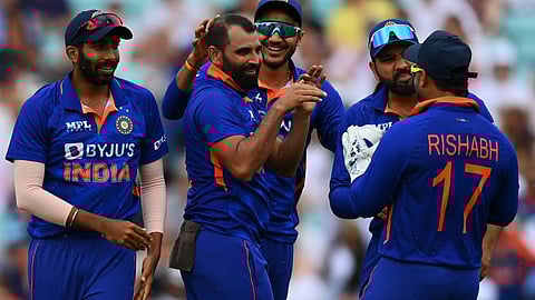 England Vs India 1st ODI Mohammed Shami Became fastest Indian to reach 150 ODI Wicket the mark