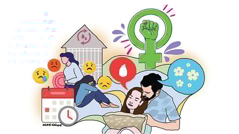 Menstruation of women